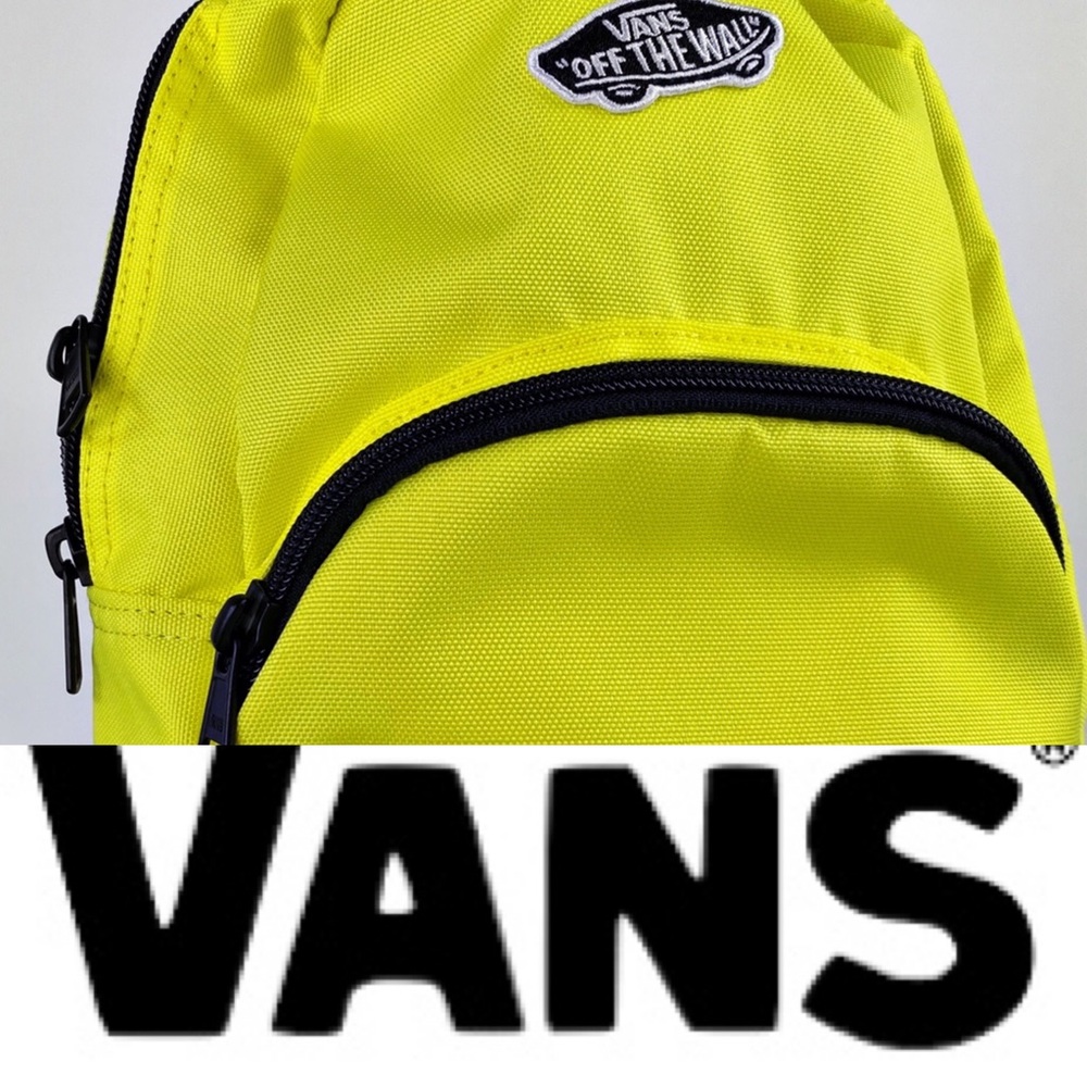 HP🔥Gorgeous, Vans neon yellow mini backpack ❤️ - Picture 5 of 8